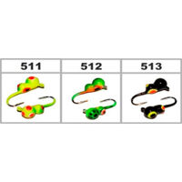 Мураха W Spider вушко (фарбування) колір 513 3мм гачок Maruto (Вага: 0,43г) №44 (за 1шт)