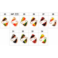 Мураха W Spider з вушком (фарбування) колір 28 3мм гачок Maruto (Вага: 0,48г) №37 (за 1шт)