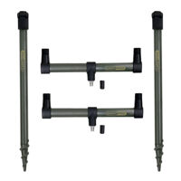 Набор из двух стоек и двух буз-баров Carp Pro Buzz & Sticks Kit In Bag 25 см