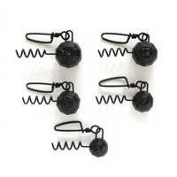 Набор свинцовых грузило Fanatik Штопор Black цвет 001