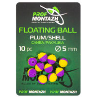 Насадка плаваюча ProfMontazh Floating Ball 5мм Слива/Ракушка "Plum/Shell"
