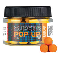 Насадочні плаваючі бойли Superb Pop Up, 16mm, 40g, Banana-hemp.