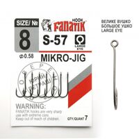 Одинарний гачок Fanatik S-57 №8