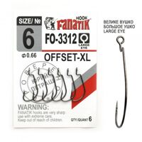 Офсетний гачок Fanatik FO-3312-XL №6