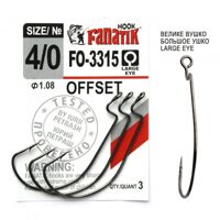 Офсетний гачок Fanatik FO-3315 №4/0