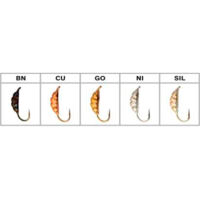 Опарыш W Spider с ушком колір BN 2,5мм гачок Maruto (Вага: 0,28г) №27 (за 1шт)