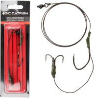 Оснащення сомове GC Single and Treble Catfish Rig 6/0