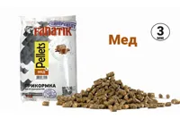Пелетс прикормочний Fanatik Мед 3 мм , 1 кг