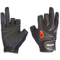Рукавичка спінінгіста Fishing ROI WK-05 black XXL (c 2 пальц.)