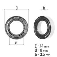 Підшипник Kalipso KSC 8*14*3.5mm