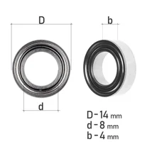 Підшипник Kalipso KSC 8*14*4mm
