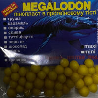 Пінопласт у протеїновому тісті MegaLodon maxi 6-9 мм Карамель