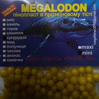 Пінопласт у протеїновому тісті MegaLodon maxi 6-9 мм Кукурудза