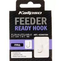 Поводок Kalipso Ready Hook лещ 0.14mm №11(10)