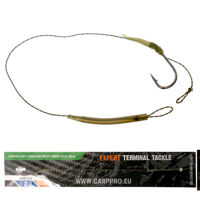 Поводок с крючком c лентяйкой Carp Pro LS №4