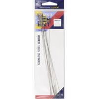 Поводок ZEOX струна 20см 0.40мм 26кг(10шт)