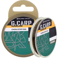 Повідковий матеріал GC G.Carp Chod Stiff Rig 20м 25lb 12кг Khaki