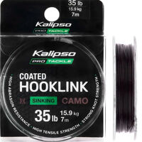 Поводочный материал Kalipso Coated Hooklink 7m 35lb Camo