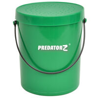 Predator-Z Worm Bucket, 2 liter, ø13,5x18,5cм (Контейнер з перфорованою кришкою для черв'яка)