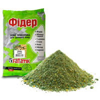 Прикормка Fanatik Фідер Лящ - Горох, 900 гр Має яскраво виражений світлий колір і аромат гороху