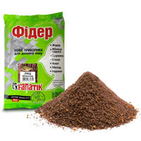 Прикормка Fanatik Фідер Лящ - Шоколад, 900 гр Має яскраво виражений світлий колір і аромат шоколаду