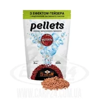 Прикормка G.Stream Pellets "Мотиль" (ефект гейзера) 500г