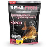 Real Fish  Рибальська прикормка "Короп" горох