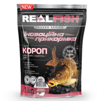 Real Fish  Рибальська прикормка "Короп" кальмар-восьминіг