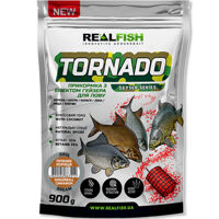 Прикормка RealFish Tornado Лящ ПРЯНИК-КОРИЦЯ 900г з ефектом "гейзера"