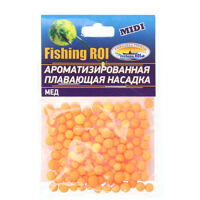 Плаваюча ароматизована наживка Fishig Roi Мед жёлто-помаранчевий mini (уп20шт)