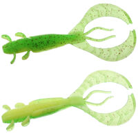 Віброхвіст Flagman FL Craw 3" #1527 Lime/Lime Chartreuse (за 1шт)