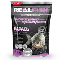 Real Fish Рибальська прикормка "КАРАСЬ" Часник