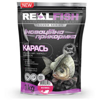 Real Fish Рибальська прикормка "КАРАСЬ" малина