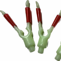 Рогач зелений пластиковий зі світлонакопичувачем для підставки