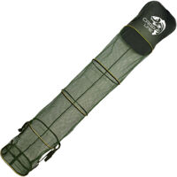 Садок Carp Line Green 2.5м жовті алюмінієві кільця, зелена прогумована сітка, різьба з регулюванням