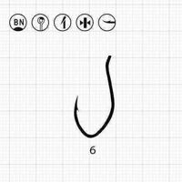 Гачки Scorpion CATFISH - R, 6 BN, 10 шт.