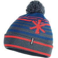 Шапка в'язана Norfin TORNADO (підкл.фліс /сіра в смужку /100% акрил) р.XL