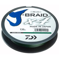 Шнур Daiwa J-Braid X4E 135m Dark Green 14.4kg 0.25mm 3.0