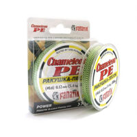 Шнур плетений Fanatik Chameleon PE X4 100 м. (#0,6) 0,12мм. Ракушка-Пісок