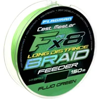 Flagman Шнур Cast Master Long Distance Feeder X8 Fluo Green 150m 0,14mm
