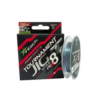 Шнур плетений Intech Tournament Jig Style PE X8 Multicolor 150m 0.6 (9.2lb / 4.2kg)