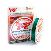 Шнур плетений Fanatik Feeder PE X4 140 м.  (#0,4) 0,10мм. Green