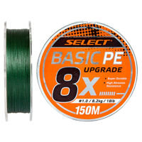 Шнур Select Basic PE 8x 150m (темн-зел.) #1.2/0.16mm 20lb/9.3kg