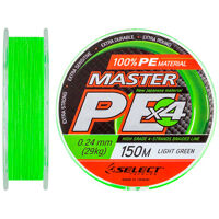 Шнур Select Master PE 150m (салат.) 0.24мм 29кг