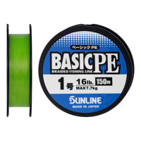 Шнур Sunline Basic PE 150m (Light Green) #1.0/0.171mm 16lb/7.7kg