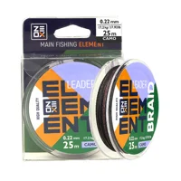 Шнур Zeox Element Leader Braid 25м Camo 0.20мм