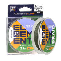 Шнур Zeox Element Leader Braid 25м Silt 0.25мм