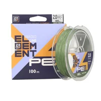 Шнур Zeox Element PE X4 100м Moss Green #0.8