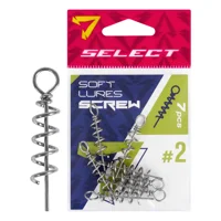 Штопор для силикона Select Soft Lures Screw #2 32mm (7 шт/уп)