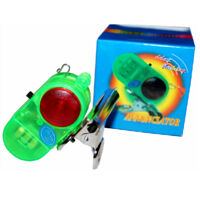 Сигналізатор метал прищіпка зелений світиться 6324(2шт./уп., ціна за 1шт.)